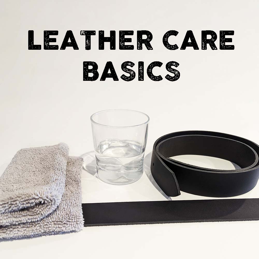 leather care basics. micro-fiber cloth, clean soft cloth, clean rag with leather cleaner and lukewarm water