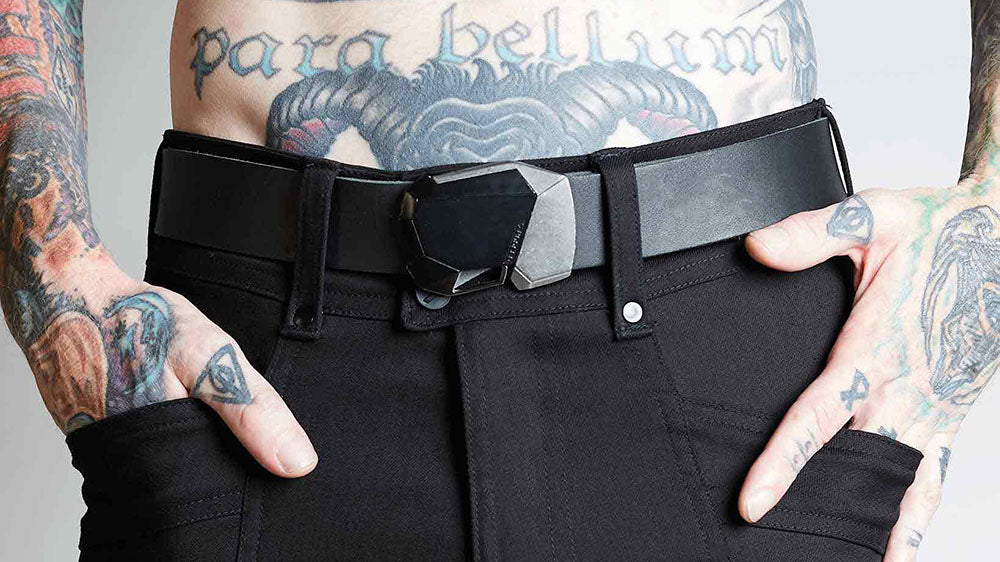 Obscure Belts Men's Imperfect Gun Belt Buckle