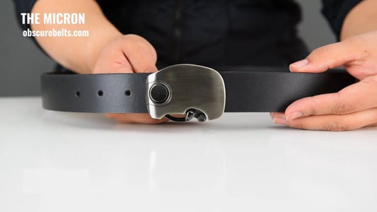Imperfect Gun Belt Buckle  Western Leather Belts – Obscure Belts