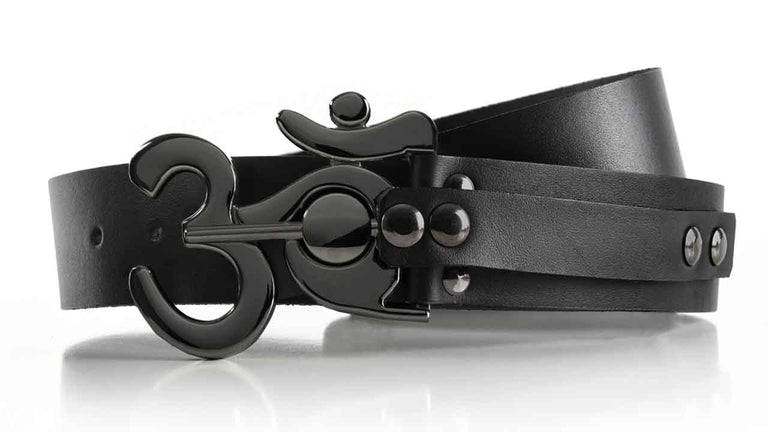 NEW CLOSED women\'s leather belt in black Women main image 4